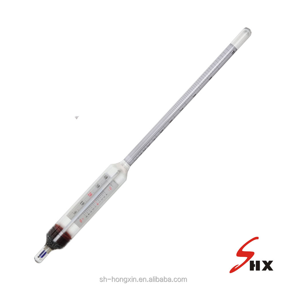 Спиртометр с термометром