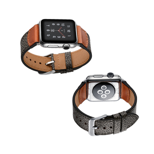 Bande de motif en pierre pour montre de pomme nouveau <span class=keywords><strong>bracelet</strong></span> en <span class=keywords><strong>cuir</strong></span> de conception - Product Image 3