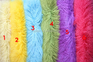 Pellicce di <span class=keywords><strong>pelliccia</strong></span> di agnello tibetano / pelo di agnello lungo - Product Image 2