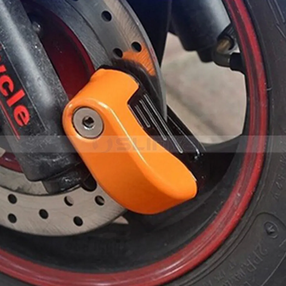 Bike Disc Brake Alarm Lock Bicycle Fixed Anti Theft Security Lock Electric Bike Lock