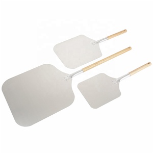 Gran oferta, <span class=keywords><strong>pala</strong></span> para pelar Pizza de 16x18 pulgadas de gran tamaño con mango largo de <span class=keywords><strong>madera</strong></span>, juego de herramientas para hornear <span class=keywords><strong>horno</strong></span> de Pizza de fuego de <span class=keywords><strong>madera</strong></span> - Product Image 2