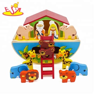 2023 nuovo arrivo educativo in legno arca di Noah set da gioco per bambini W12D106 - Product Image 1