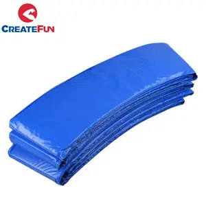 CreateFun 6-16ft PVC الترامبولين غطاء وسادة الربيع