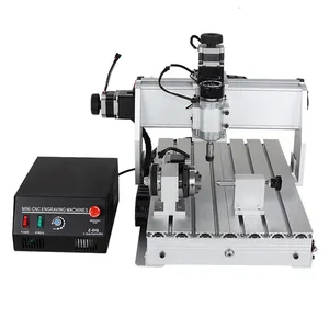 Mini desktop CNC wood cutting machine with kinds of tools & knife