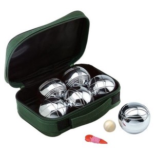 Ensemble <span class=keywords><strong>de</strong></span> <span class=keywords><strong>boules</strong></span> <span class=keywords><strong>de</strong></span> pelouse portables 72-73mm en acier coloré à 6 pétales - Product Image 1