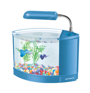 Aquarium Fish Tank Filtre Aqua Culture Lumière 1 Gallon Led Kit Verre D'eau Nouvelle - Product Image 1