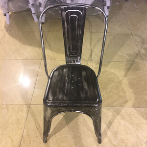 Antico Foshan mobili vecchio colore nero Vintage <span class=keywords><strong>bar</strong></span> sedia da caffè - Product Image 3
