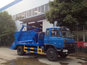 Fabriqué en Chine 4*2 Dongfeng10 cubes bras disposition <span class=keywords><strong>camion</strong></span> à ordures multibennes camions à ordures <span class=keywords><strong>camion</strong></span> à Ordures de Conteneur - Product Image 3