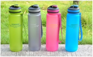 Flip Caño tritan bebida deportes hidratación botella de agua para ciclismo senderismo <span class=keywords><strong>camping</strong></span> - Product Image 6