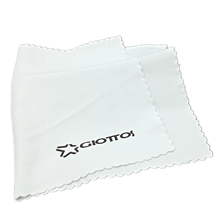 Promotion Client Logo Sérigraphie Microfibre Chiffons de Nettoyage En Verre