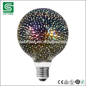 Parti 3D Yıldız filament ampul LED Edison Ampul E27 Renkli LED Lamba