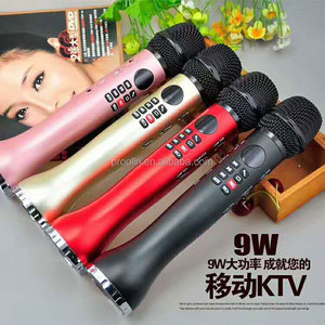 Di alta qualità scheda Principale, Mic, Altoparlante, La Certificazione batteria, 9 w L598 karaoke altoparlante microfono senza fili - Product Image 4