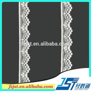 Africano del cordón de terciopelo encaje importado ropa interior térmica de la tela para la venta 2.6cm - Product Image 1