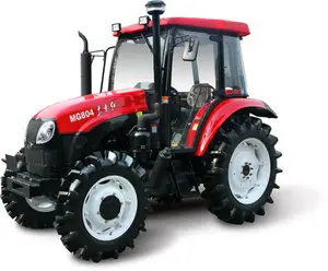 Tracteur agricole 4x4 à quatre roues, livraison gratuite, 80hp, YTO 804, neuf