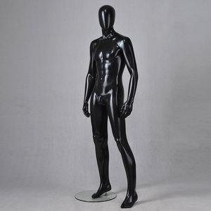 Maniquí Masculino Negro de <span class=keywords><strong>Cuerpo</strong></span> <span class=keywords><strong>Completo</strong></span> para Exhibición de Ropa en Tiendas, con Diseño de Moda y Pene - Product Image 4