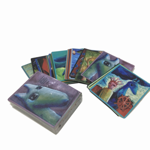 Nhà Máy Trực Tiếp Tùy Chỉnh In Ấn Đầy Đủ Màu Sắc Bìa Chơi Trò Chơi Thẻ In Ấn Trẻ Em Chơi Thẻ In Ấn - Product Image 2