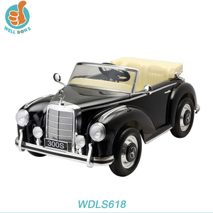 Voiture électrique pour bébé sous licence WDLS618, avec r/<span class=keywords><strong>c</strong></span> 2.4G, musique et lumière, Radio, <span class=keywords><strong>carte</strong></span> SD, siège en cuir souple pour enfants, cadeau populaire - Product Image 6