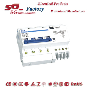 Bộ ngắt mạch rò rỉ 3P + N dz47le 4P 10mA ELCB - Product Image 2