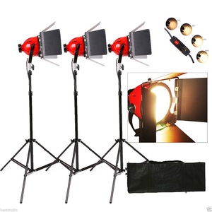 Kit d'éclairage de studio continu Red Head, kit d'éclairage professionnel, kit d'éclairage Red Head 3*800w, accessoires de photographie - Product Image 5