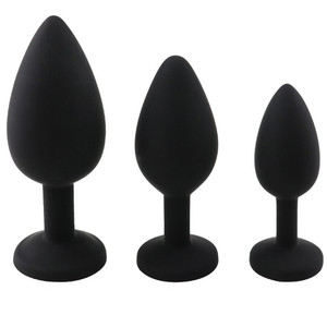 <span class=keywords><strong>Vendita</strong></span> Diretta dalla Fabbrica <span class=keywords><strong>Plug</strong></span> Anale in Silicone Altamente Flessibile 3 Misure Colori Personalizzati Giocattolo per Adulti - Product Image 4