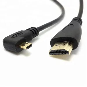 90 degree micro hdmi to micro hdmi av displayport cable adapter