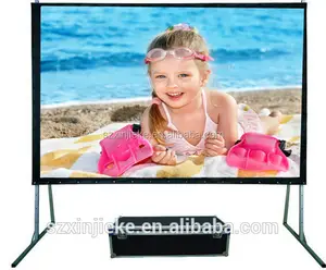 High Quality Outdoor Projector Sreen Large Cinema Fast Folding Projection Screen