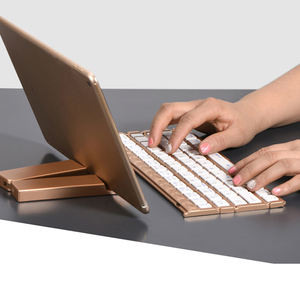 Bluetooth <span class=keywords><strong>clavier</strong></span> <span class=keywords><strong>rose</strong></span> or enroulable pour Sony xperia z vente à dubaï - Product Image 6