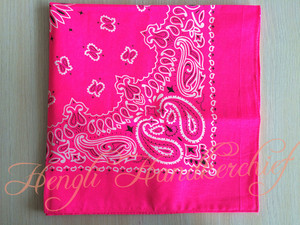 <span class=keywords><strong>Bandana</strong></span> con Stampa Paisley Riflettente Fluorescente Arancione <span class=keywords><strong>Verde</strong></span> Rosa Giallo - Product Image 2
