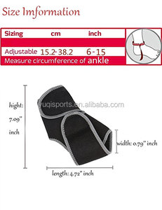 Neopreno ajustable soporte para el tobillo atletismo - Product Image 6