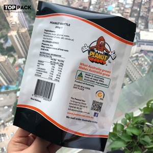 Peanut Packaging Bags Plastic Stand up Pouch Gravure Printing Moisture Proof PET/AL/PE/PLA <b>Laminated</b> Material for Food Storage - Product Image 2