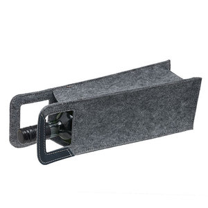 <span class=keywords><strong>Bolsa</strong></span> de <span class=keywords><strong>botella</strong></span> de vino tinto personalizada de viaje portátil de Navidad <span class=keywords><strong>bolsa</strong></span> de regalo de <span class=keywords><strong>botella</strong></span> de vino de fieltro - Product Image 2
