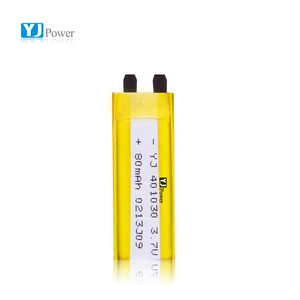 Fabricación <span class=keywords><strong>volumen</strong></span> redonda recargable 3,7 V 80 mAh batería de polímero de litio - Product Image 3