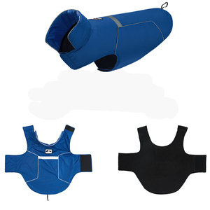 Gmtpet Pet Kleding Fabriek <span class=keywords><strong>Direct</strong></span> Oem Groothandel Waterdichte Poncho Hondenkleding Reflecterende Strip Winter Hond Jas Regenjassen - Product Image 3