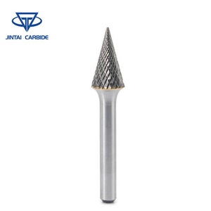 SM Solid Vonfram Cacbua Burr Hình Nón Nhọn Cắt Đôi Quay Burr Tập Tin - Product Image 4