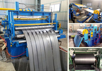 Máquina cortadora de chapa Bobina de acero a la venta Máquina cortadora de bobina de acero GI de cobre Bobina de acero metálico