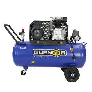 2 cylinder 100 litre 3hp portable italy compresor for air