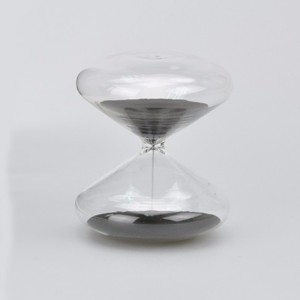 Offre Spéciale sablier en forme de bouteille de vin en verre transparent au design contemporain - Product Image 6