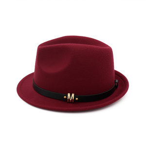 Cappello Fedora in Lana alla Moda per Uomo, Ultima Collezione all'Ingrosso - Product Image 3