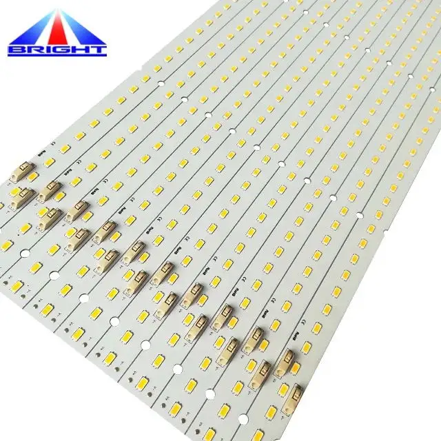 Barra de luz Led para cultivo, 4 pies, 1220mm, lm561c, lm301b, lm301h, barra de luz dura para cultivo hidropónico