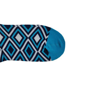 <span class=keywords><strong>Calcetines</strong></span> de fibra de bambú para <span class=keywords><strong>hombre</strong></span>, <span class=keywords><strong>calcetines</strong></span> transpirables con patrón de <span class=keywords><strong>rombos</strong></span> para uso diario - Product Image 3