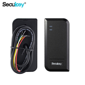 Secueky Nhà Máy Giá ABS Wiegand <span class=keywords><strong>Reader</strong></span> 125Khz em & 13.56MHz <span class=keywords><strong>Mifare</strong></span> NFC <span class=keywords><strong>IC</strong></span> RFID thẻ gần đầu đọc thẻ kiểm soát truy cập - Product Image 6