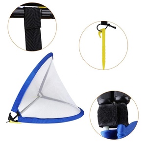 Venta al por mayor Pop <span class=keywords><strong>Up</strong></span> portería de fútbol Red de fútbol portátil para patio trasero para niños Juego de 2 con bolsa de transporte, ligero - Product Image 5