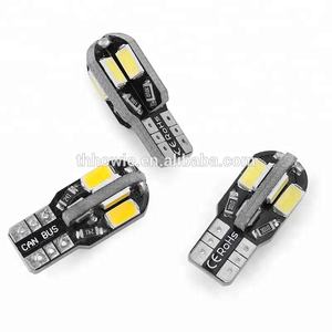 Canbus T10 разъем 8 smd 5630 5730 чип светодиодный автомобильный номерной знак свет W5W 194 лампы 168 без ошибок DC 12 В белая автомобильная лампа для чтения - Product Image 2