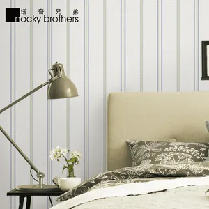 Простые вертикальные полосатые обои для гостиной спальни кабинета