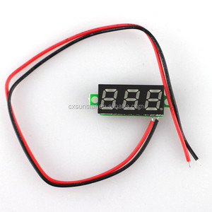 Green LED 0.28" DC 3.5-30V Super Mini Digital Car Voltmeter Voltage Volt Panel Meter Battery Monitor - Product Image 3