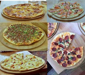 Four à <span class=keywords><strong>pizza</strong></span> au gaz GPL commercial à 3 étages et 9 plateaux - Product Image 6