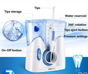 Irrigatore Orale Portatile Senza Fili 2 in 1, <span class=keywords><strong>Idropulsore</strong></span> <span class=keywords><strong>Elettrico</strong></span> per Pulizia Dentale e Rimozione Macchie - Product Image 2