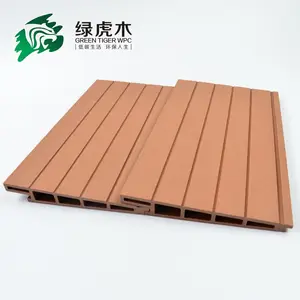 Màu Xanh Lá Cây Tiger Wpc Thiết Kế Wallboard Sh1772613mm CN;ZHE Wpc Tường Panel Ban WPC Tường Mặt Tiền Sợi Gỗ + Hdpe + Hóa Chất Phụ Gia - Product Image 1