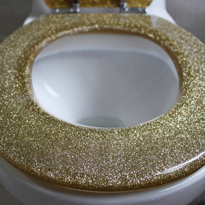 Couvre-siège de toilette pailleté - Product Image 3
