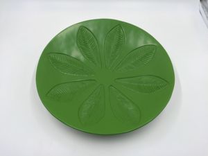 Peralatan Makan Malam Merek Rumah 2019 Piring Buah <span class=keywords><strong>Resin</strong></span> Bentuk Daun Daun Palem Bersertifikasi - Product Image 3